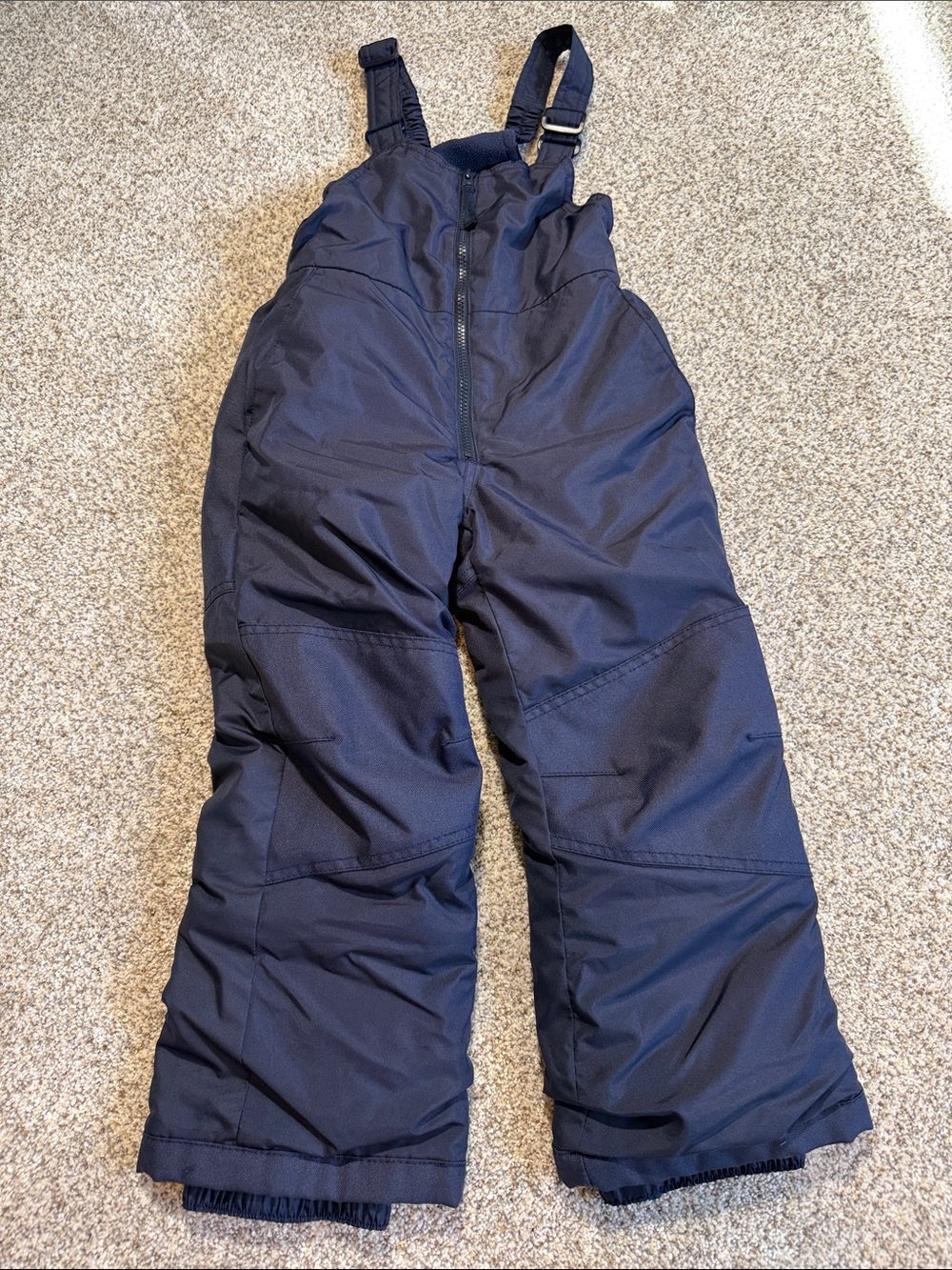 All in Motion Kids Navy Insulated Snow Ski Bib Overalls Boys XS